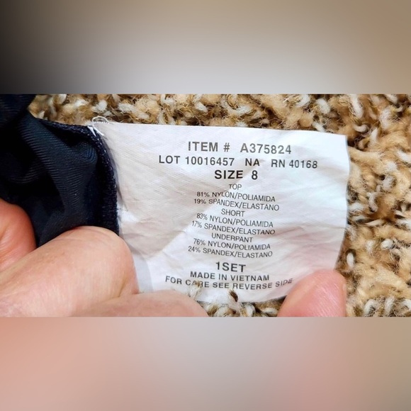 Tropical Print Dreamshaper by Miracle Suit Farrah Romper One-piece Size 8 - Picture 7 of 7